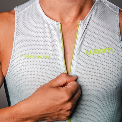 Macaquinho Woom Triathlon Carbon Storm Fusion - Masculino - Foto 2
