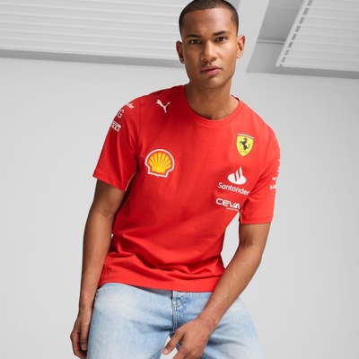 Camiseta Puma Scuderia Ferrari Team - Masculina - Foto 2