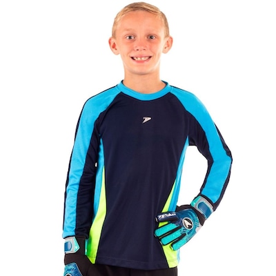 Camisa Manga Longa de Goleiro Poker Invicto - Infantil - Foto 1