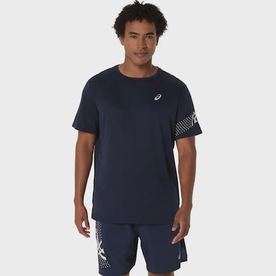 Camiseta Asics Icon - Masculina - Foto 1