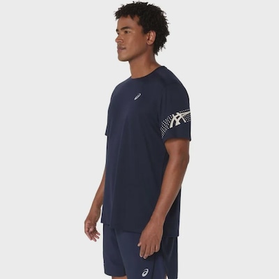 Camiseta Asics Icon - Masculina - Foto 3