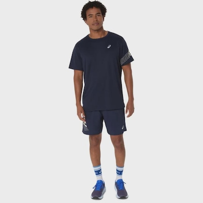 Camiseta Asics Icon - Masculina - Foto 6