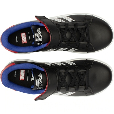 Tênis adidas Grand Court Homem Aranha - Infantil - Foto 6