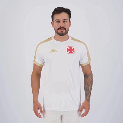 Camisa do Vasco Kappa Supporter Gold 10 Payet - Masculina - Foto 2