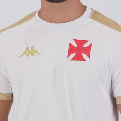 Camisa do Vasco Kappa Supporter Gold 10 Payet - Masculina - Foto 5