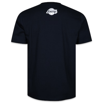 Camiseta New Era Regular NBA Los Angeles Lakers Core - Masculina - Foto 2