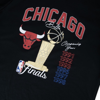 Camiseta New Era Regular NBA Chicago Bulls Fan - Masculina - Foto 2