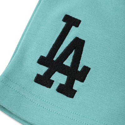 Bermuda de Moletom New Era Los Angeles Dodgers - Masculina - Foto 3