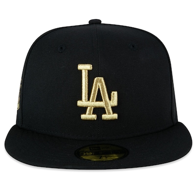 Boné New Era 59fifty Fitted Los Angeles Dodgers World Series Metallic - Adulto - Foto 3