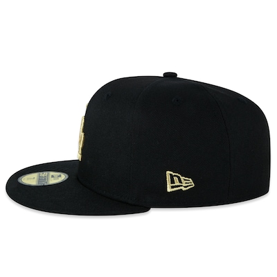Boné New Era 59fifty Fitted Los Angeles Dodgers World Series Metallic - Adulto - Foto 4