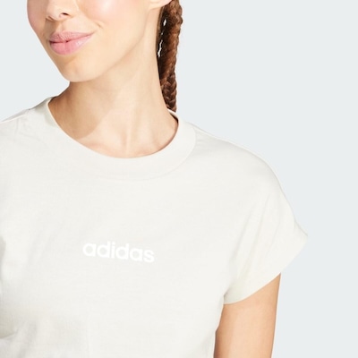 Camiseta adidas Logo Linear - Feminina - Foto 5