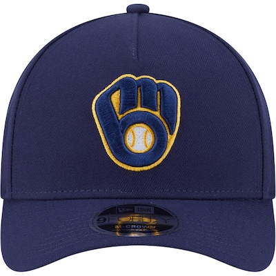 Boné New Era 9forty Mcrown Aframe MLB Milwaukee Brewers - Adulto - Foto 3