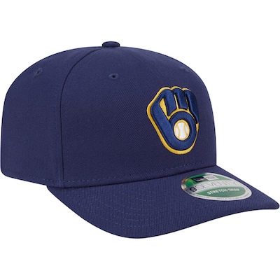 Boné New Era 9seventy Stretch Snap MLB Player Replica Milwaukee Brewers - Adulto - Foto 2