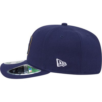 Boné New Era 9seventy Stretch Snap MLB Player Replica Milwaukee Brewers - Adulto - Foto 4