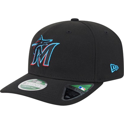 Boné New Era 9seventy Stretch Snap MLB Player Replica Miami Marlins - Adulto - Foto 1