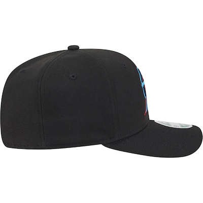 Boné New Era 9seventy Stretch Snap MLB Player Replica Miami Marlins - Adulto - Foto 4