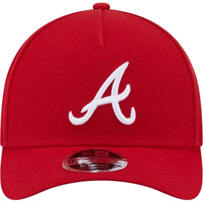 Boné New Era 9forty Mcrown Aframe MLB Atlanta Braves - Adulto - Foto 3