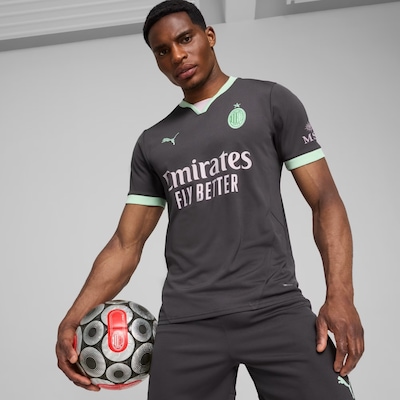 Camisa Milan 2024/2025 Uniforme 3 Torcedor Puma - Masculina - Foto 2