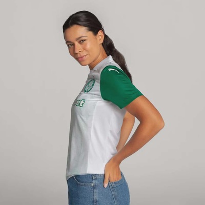 Camisa Polo do Palmeiras II 25 Puma Feminina Torcedora - Foto 5