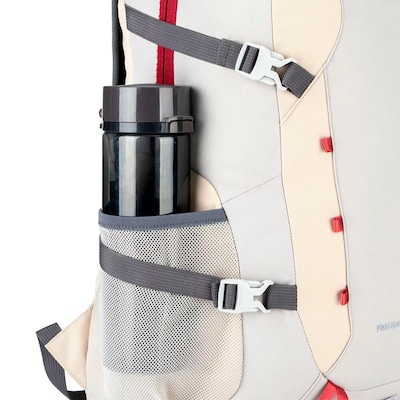 Mochila Gold Sports Dobrável Camel Montanhismo A Prova de Água - 35 Litros - Foto 4