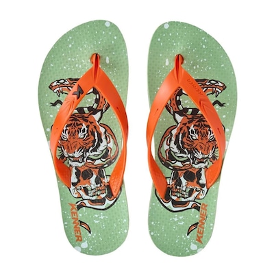 Chinelo Kenner Summer Old School - Infantil - Foto 1