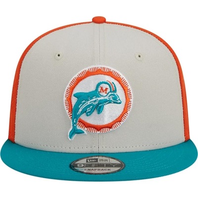 Boné Aba Reta New Era 950 Miami Dolphins Sideline Histórico - Adulto - Foto 1