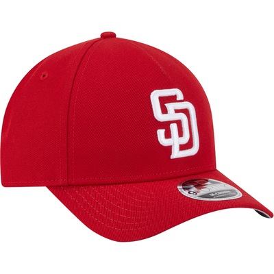 Bone Aba Curva New Era 9FORTY M-Crown A-Frame MLB San Diego Padres - Adulto - Foto 2