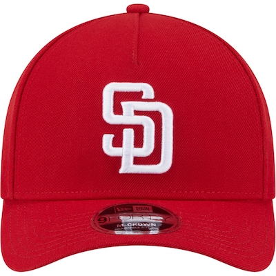 Bone Aba Curva New Era 9FORTY M-Crown A-Frame MLB San Diego Padres - Adulto - Foto 3