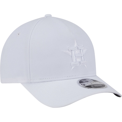 Bone Aba Curva New Era 9FORTY M-Crown A-Frame MLB Houston Astros - Adulto - Foto 2