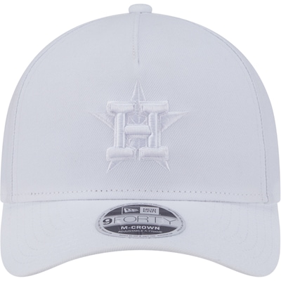 Bone Aba Curva New Era 9FORTY M-Crown A-Frame MLB Houston Astros - Adulto - Foto 3