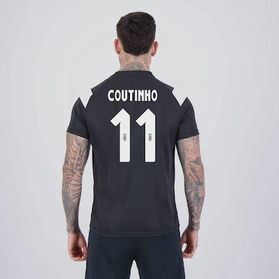 Camisa Kappa Vasco Supporter Cuts E 11 Coutinho - Masculina - Foto 1