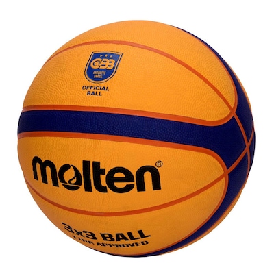 Bola De Basquete Cbb 3x3 Oficial B33t5000 Molten Libertria Fiba Approved T6 - Foto 1