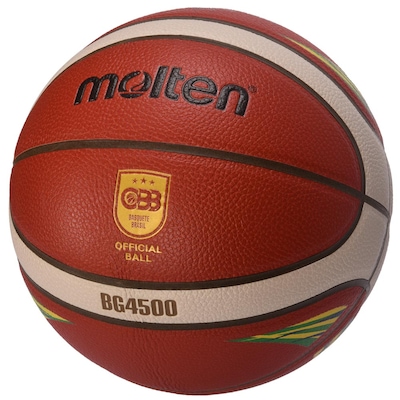 Bola De Basquete Molten Bg4500 Cbb Oficial T7 Basketball Fiba Approved - Foto 3