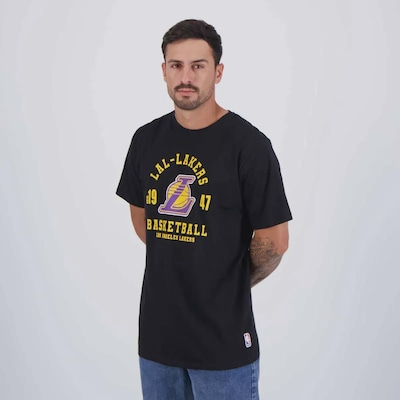 Camiseta NBA Los Angeles Lakers - Masculina - 2 Unidades - Foto 3