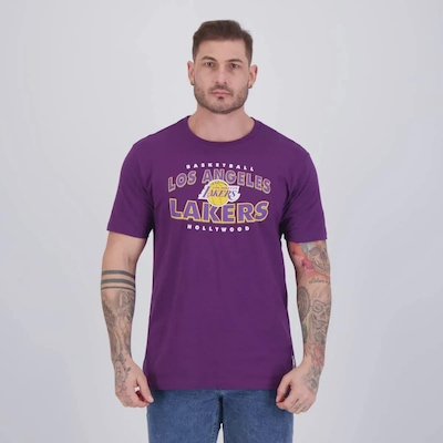 Camiseta NBA Los Angeles Lakers - Masculina - 2 Unidades - Foto 5
