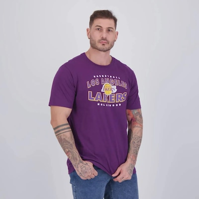 Camiseta NBA Los Angeles Lakers - Masculina - 2 Unidades - Foto 6