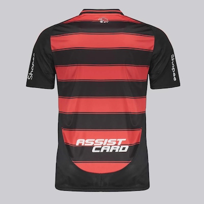 Camisa do Flamengo I 2025 adidas com Patrocínio - Masculina - Foto 2