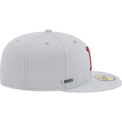 Boné New Era 59fifty Fitted Clubhouse 2025 Boston Red Sox - Masculino - Foto 5