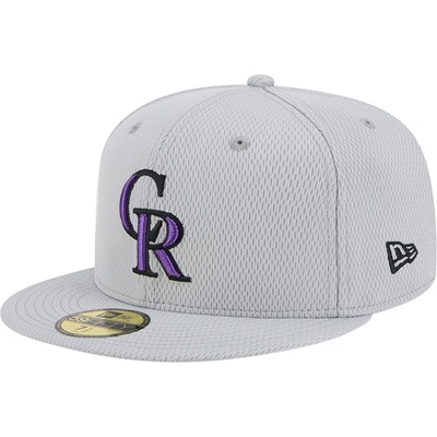 Boné New Era 59fifty Fitted Clubhouse 2025 Colorado Rockies - Masculino - Foto 1