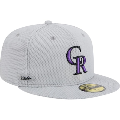 Boné New Era 59fifty Fitted Clubhouse 2025 Colorado Rockies - Masculino - Foto 2
