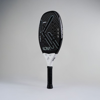 Raquete Beach Tennis Kona Kdoze White 12k 2025 - Foto 5