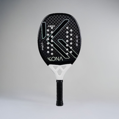 Raquete Beach Tennis Kona Kdoze White 12k 2025 - Foto 6
