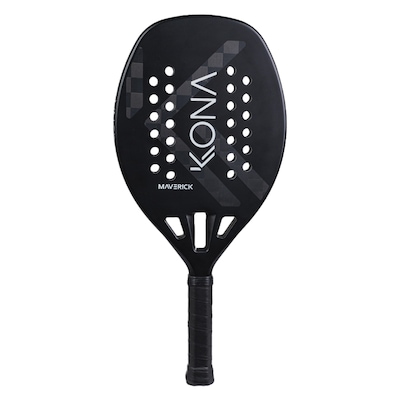 Raquete Beach Tennis Kona Maverick Black 18k 2025 - Foto 1