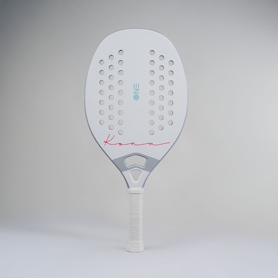 Raquete Beach Tennis Kona One White 3k 2025 - Foto 6