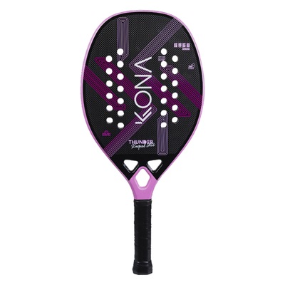 Raquete Beach Tennis Kona Thunder Pink 3k Raquel Lotte 2025 - Foto 1