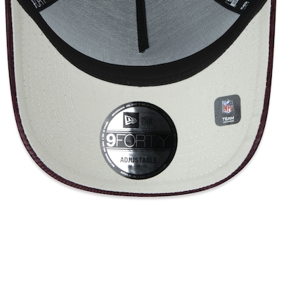 Bone Aba Curva New Era 9FORTY A-Frame NFL Las Vegas Raiders Core - Adulto - Foto 3