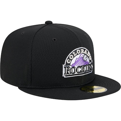 Bone New Era 59FIFTY Fitted Alt Clubhouse 2025 Colorado Rockies Masculino MBP25BON401 - Foto 2