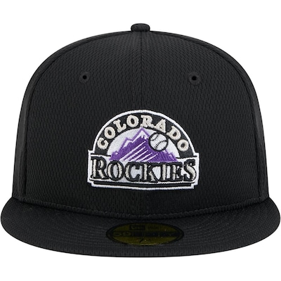 Bone New Era 59FIFTY Fitted Alt Clubhouse 2025 Colorado Rockies Masculino MBP25BON401 - Foto 3