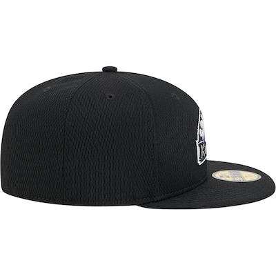 Bone New Era 59FIFTY Fitted Alt Clubhouse 2025 Colorado Rockies Masculino MBP25BON401 - Foto 5