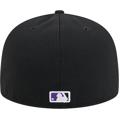 Bone New Era 59FIFTY Fitted Alt Clubhouse 2025 Colorado Rockies Masculino MBP25BON401 - Foto 6